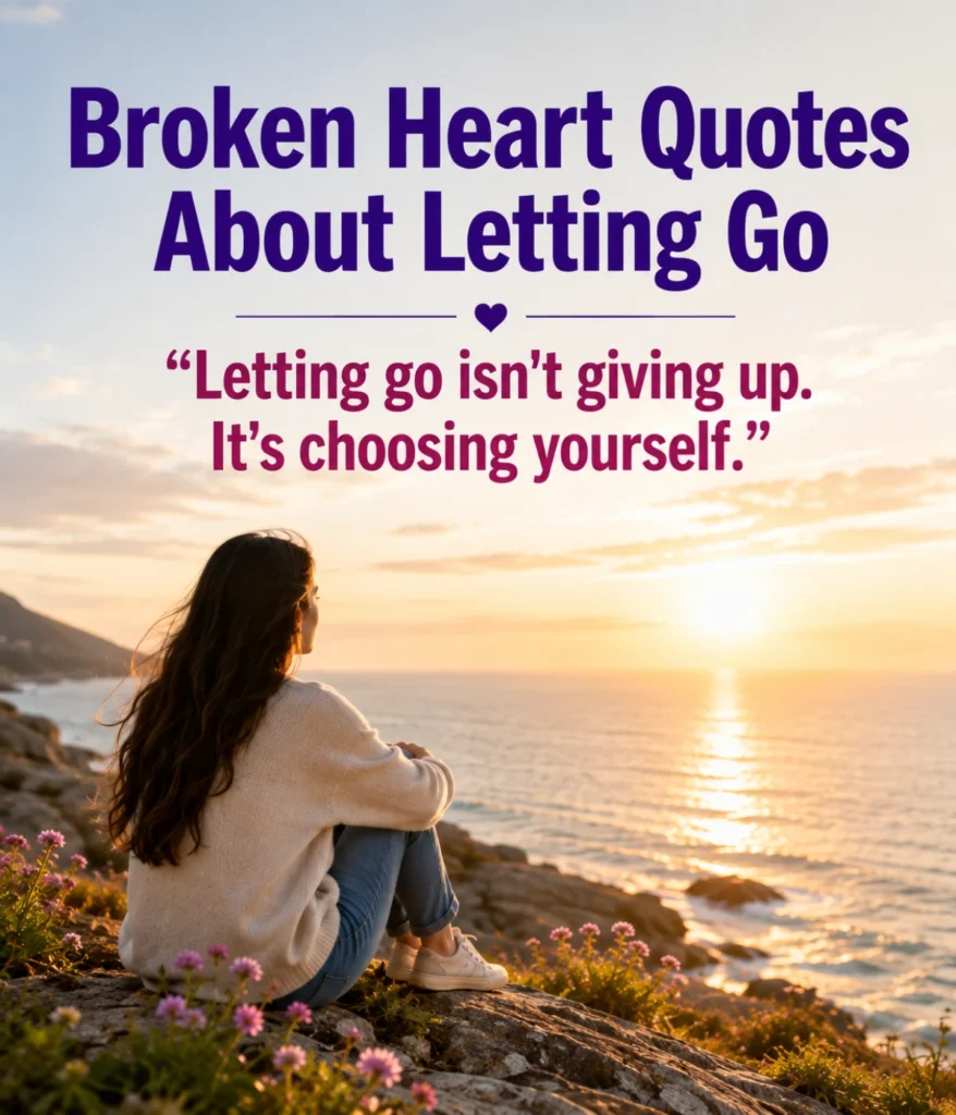 Broken Heart Quotes About Letting Go
