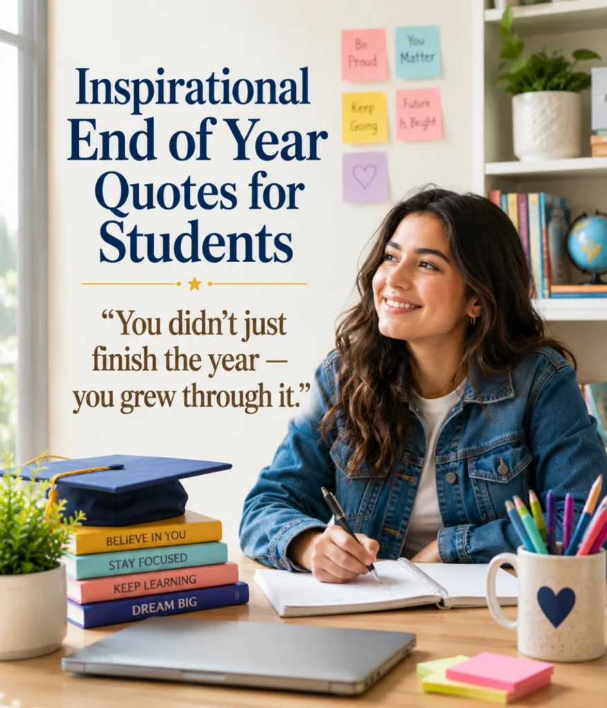 Inspirational End of Year Quotes for Students