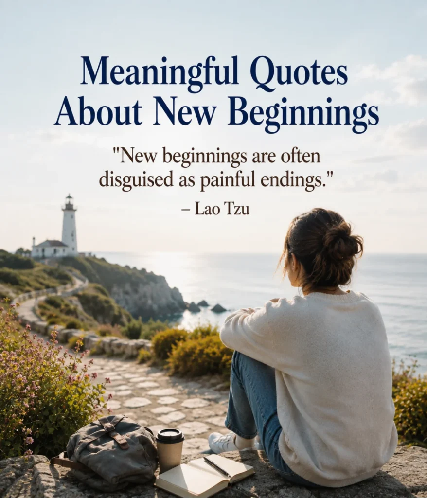 Meaningful Quotes About New Beginnings