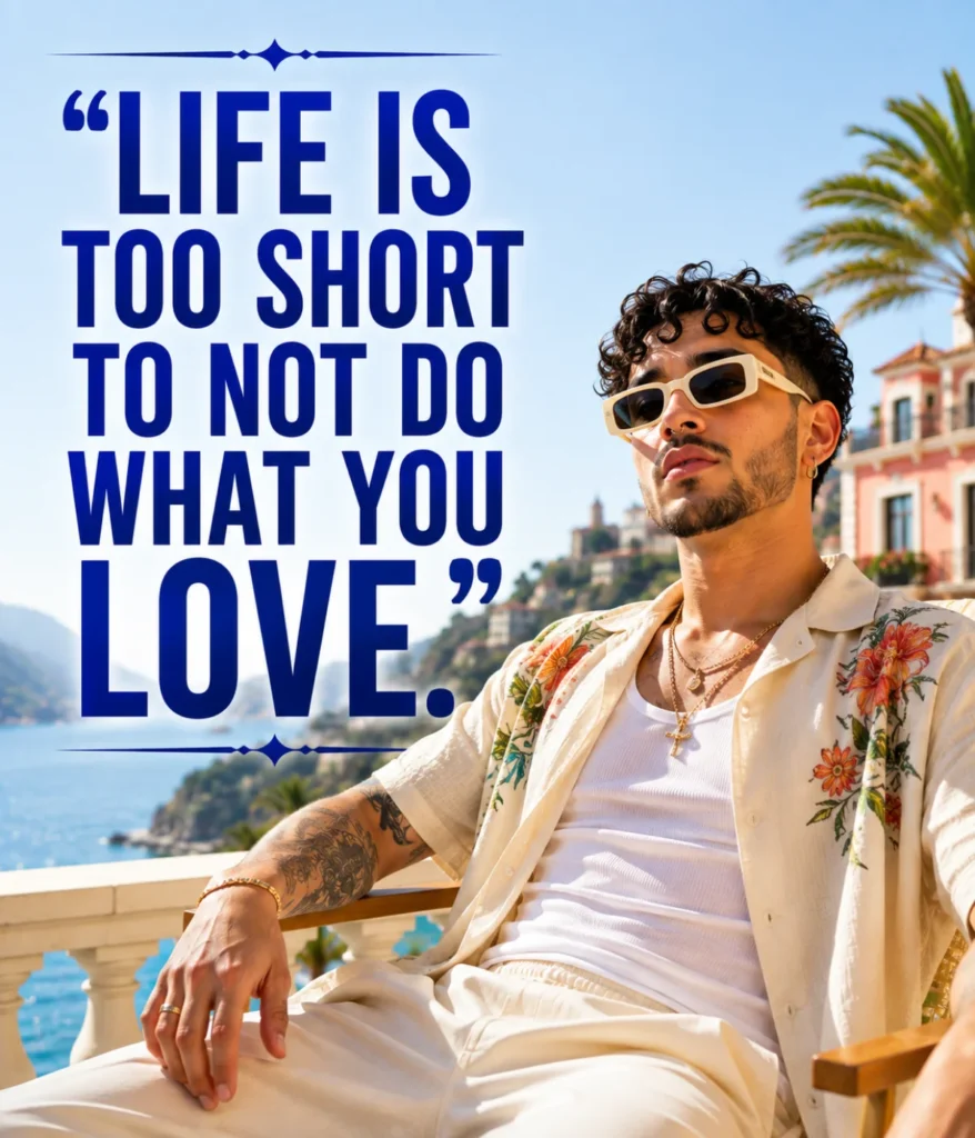 Short Bad Bunny Quotes on Life