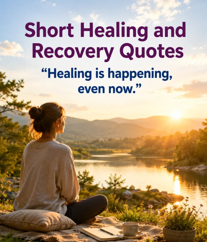 Short Healing and Recovery Quotes
